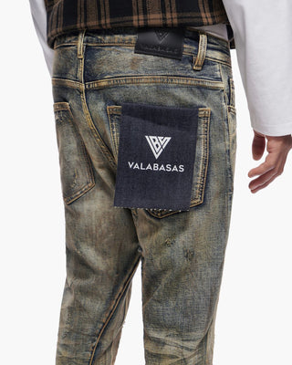 Valabasas "STATIC" STACKED DENIM