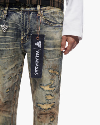 Valabasas "STATIC" STACKED DENIM