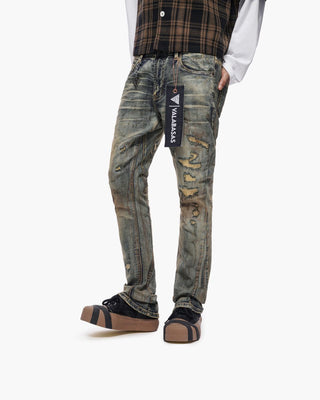 Valabasas "STATIC" STACKED DENIM