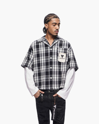 Valabasas "RIP" DOUBLE LAYERED FLANNEL (Black)