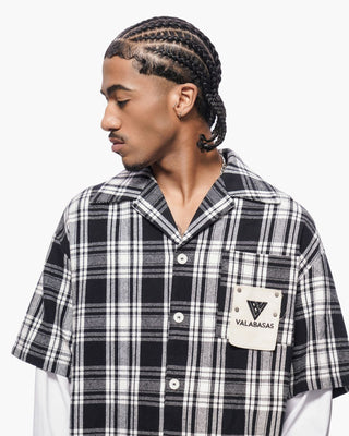 Valabasas "RIP" DOUBLE LAYERED FLANNEL (Black)