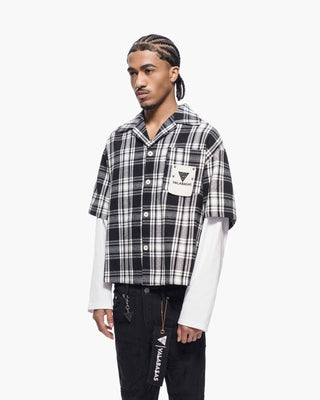 Valabasas "RIP" DOUBLE LAYERED FLANNEL (Black)