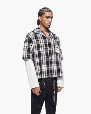 Valabasas "RIP" DOUBLE LAYERED FLANNEL (Black)