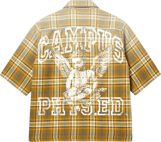 Campus Goods SAINT SUN FADE FLANNEL (Sun Fade Yellow)