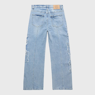 Homme Femme Superstar Studded Denim (Blue)