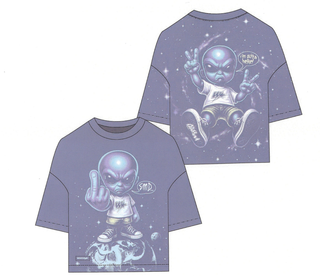 Wrathboy ufo tshirt (Blue)