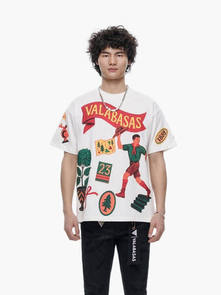 Valabasas Latitude Tee White