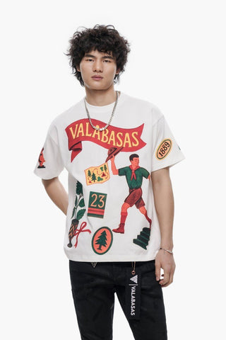 Valabasas Latitude Tee White
