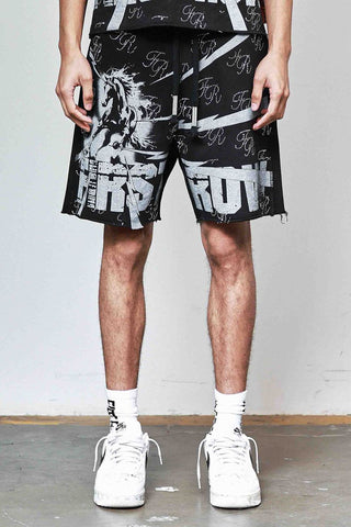 First Row NEW PARADIGM WILD HORSE SHORT Set (Black)