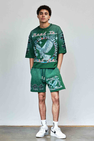 First Row NEW PARADIGM IRON FAITH SHORT Set (Hunter Green)