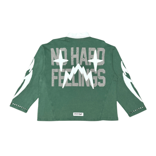 Wrahtboy No hard feelings rugby (Vintage Green)