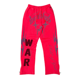 Wrahtboy Hard to kill fullzip hoodie set (Red)