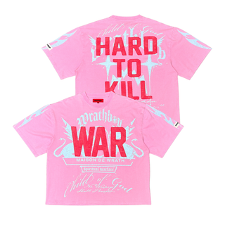 Wrathboy Spiritual warfare tshirt (Pink)