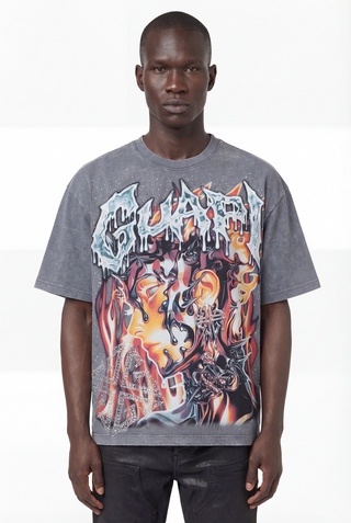 Guapi Grey Cyborg Tee