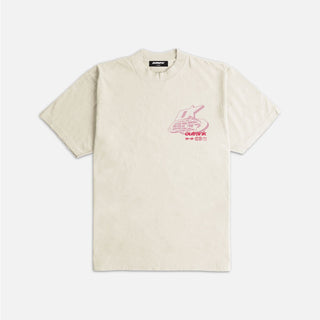 Outrnk Room at The Top Ultra Heavyweight T-shirt (Cream)