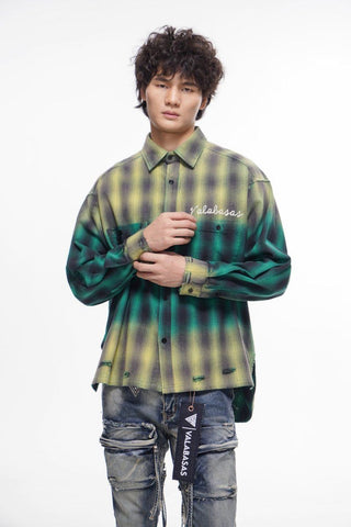Valabasas Glory Green Button Down
