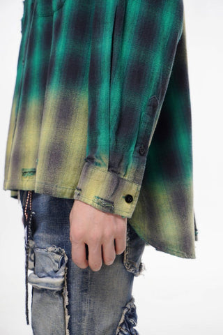 Valabasas Glory Green Button Down