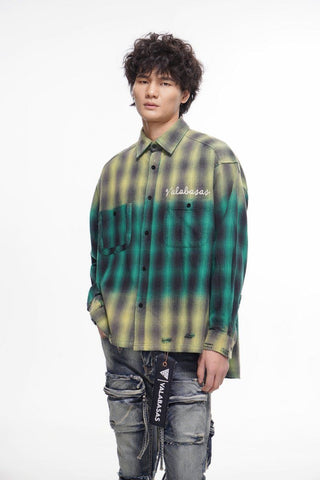 Valabasas Glory Green Button Down