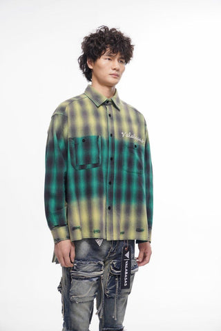 Valabasas Glory Green Button Down