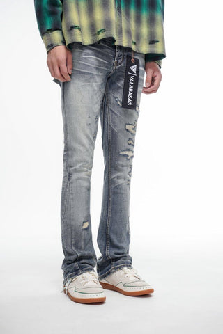 Valabasas Static Blue Wash Stacked