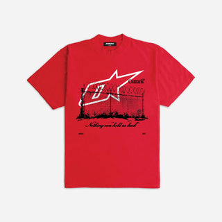 Outrnk Nothing Can Hold Us Ultra Heavyweight T-shirt (Red)