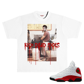 RICH DEAD IDOLS "DON'T FORGET TO WASH YOUR HANDS" T-SHIRT WHITE
