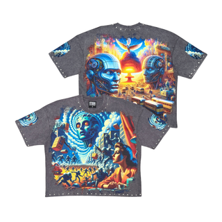 Stray New age tshirt (Charcoal)