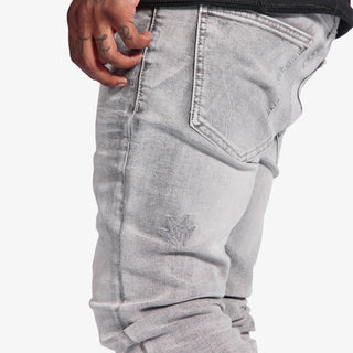 Melee "SIBERIA" JEANS (GRAY WASH)
