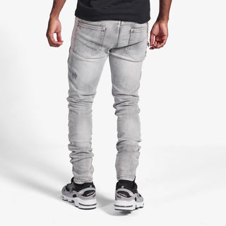 Melee "SIBERIA" JEANS (GRAY WASH)