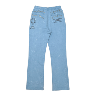 Gunzinii short sleeve jogger set (Dust Blue)