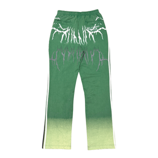 Gunzinii short sleeve jogger set (Green)