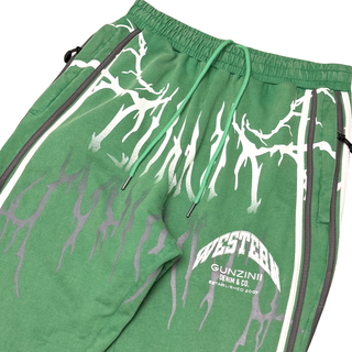 Gunzinii short sleeve jogger set (Green)