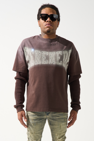 SERENEDE LEGACY Brown LS T-Shirt