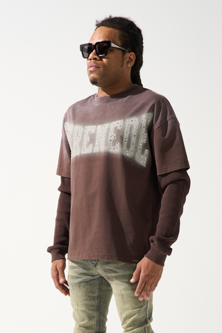 SERENEDE LEGACY Brown LS T-Shirt