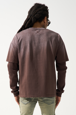 SERENEDE LEGACY Brown LS T-Shirt