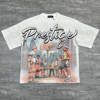 Prestige White Man Cant Jump Tee