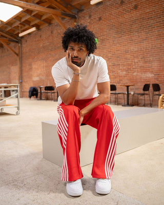 EPTM CAMDEN TRACK PANTS (RED)