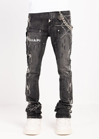 Guapi Obsidian Black Spider Denim V2