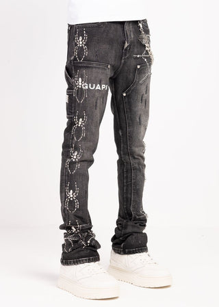 Guapi Obsidian Black Spider Denim V2
