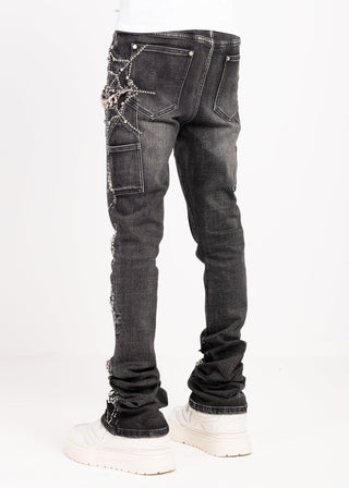 Guapi Obsidian Black Spider Denim V2