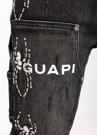 Guapi Obsidian Black Spider Denim V2