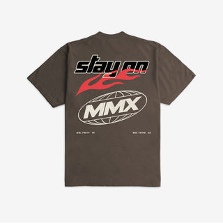 Outrnk Stay On Ultra Heavyweight T-shirt (Mocha)