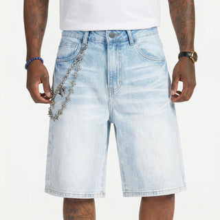 Melee "IGLOO" DENIM SHORTS (ICE WASH)