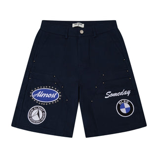 Almost Someday MECHANIC SHORTS (Navy)