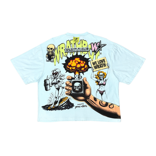 Wrathboy We love wrath tee (Light Blue)