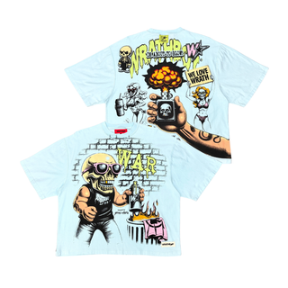 Wrathboy We love wrath tee (Light Blue)