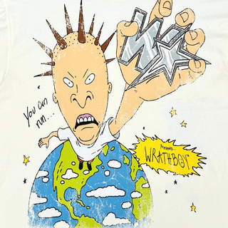 Wrathboy You can run tee (Off White)