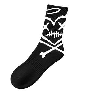 Shattered Hearts BLACK SOCK