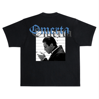 RICH DEAD IDOLS "MICHAEL CORLEONE" T-SHIRT BLACK AND BLUE