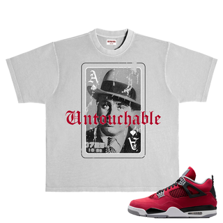 RICH DEAD IDOLS "THE UNTOUCHABLE AL CAPONE" T-SHIRT GREY